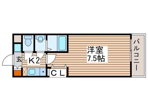 REGALO桜本町の物件間取画像